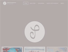 Tablet Screenshot of jiojiproductions.com